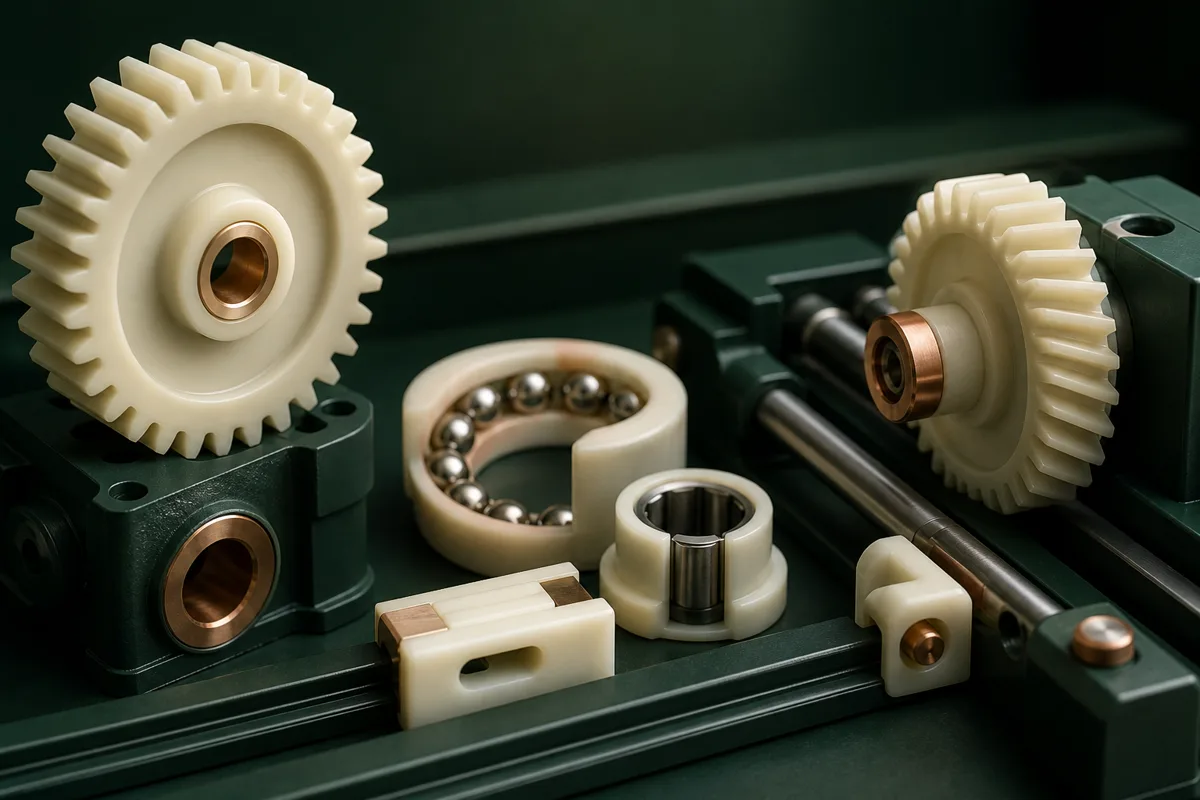 POM — Precision gears and low-friction motion